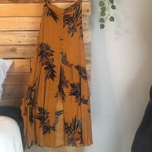Floral Maxi skirt